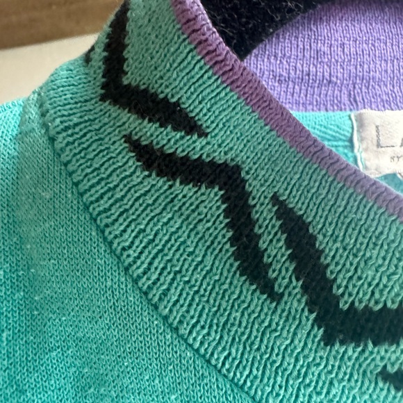 Vintage Lavon Half Zip Sweater - Picture 4 of 6